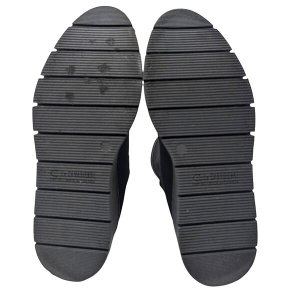 La Canadienne Jared Black Knit Waterproof Platform Boots Women’s 8 - Picture 5 of 7